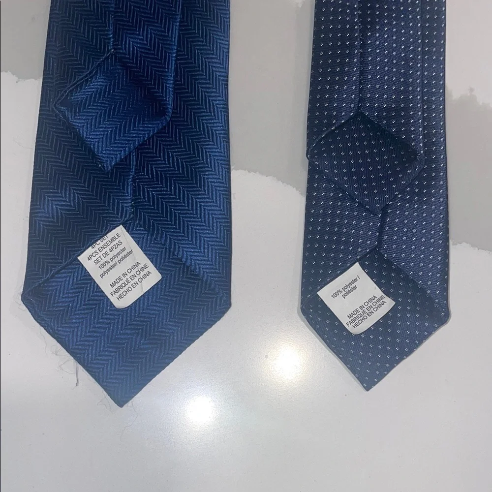 Blue Ties and Red Suspenders Set